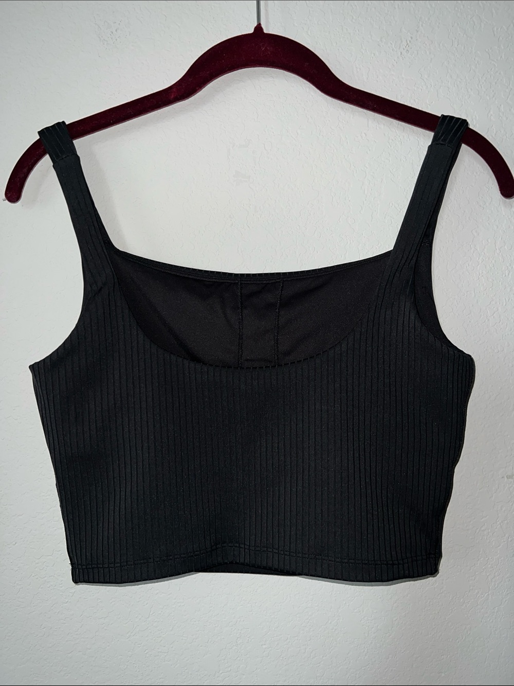 Vuori Inversion Rib Support Tank Black Size L - Picture 2 of 4